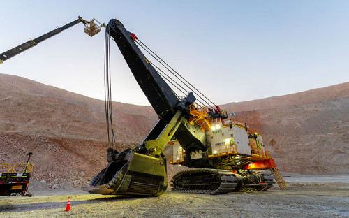 Escondida | BHP recibe la primera pala eléctrica de cable 4800XPC en Latinoamérica y la tercera de su tipo en el mundo