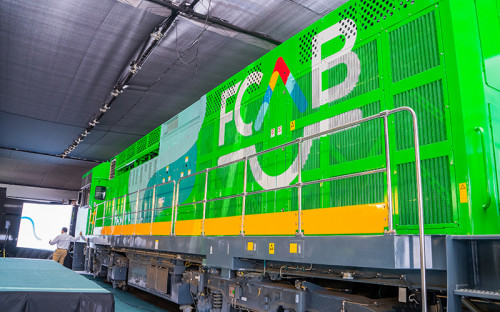 FCAB pone en marcha la primera locomotora a hidrógeno de Sudamérica