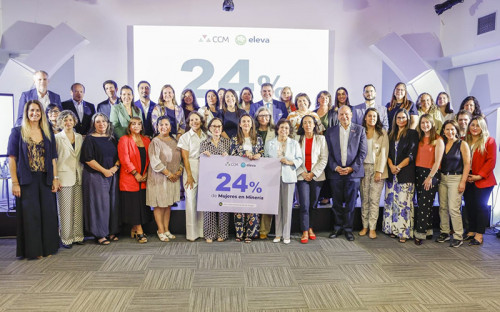 Chile mantiene la medalla de oro mundial en participación de mujeres en minería y alcanza un 24%