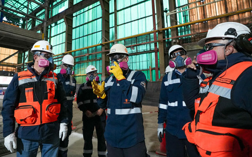 Nuevo seremi de Minería conoció en terreno principales proyectos de Codelco Ventanas
