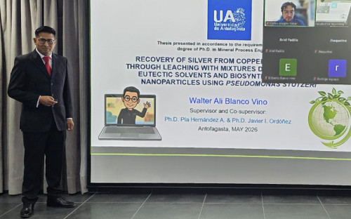 Presentan estudio para recuperar plata desde lodos anódicos de cobre