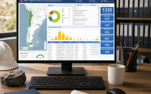 Sernageomin incorpora sistema digital para la gestión de datos de exploración minera