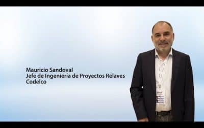 Mauricio Sandoval, Jefe de Ingeniería de Proyectos Relaves, Codelco