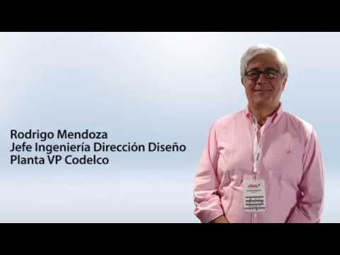 Rodrigo Mendoza – Jefe Ingeniería Dirección Diseño Planta VP Codelco