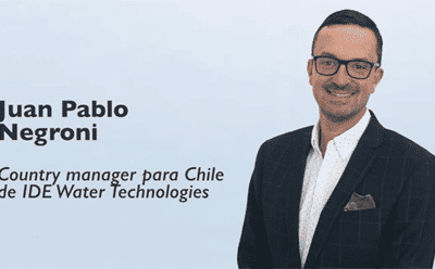 Juan Pablo Negroni – Country manager para Chile de IDE Water Technologies