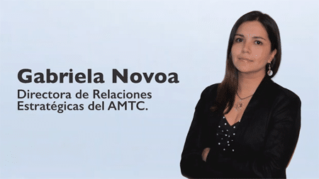 Gabriela Novoa, Directora de Relaciones Estratégicas del AMTC.