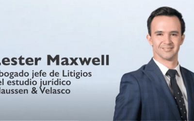 Lester Maxwell, Abogado Jefe de litigios del estudio jurídico Claussen & Velasco