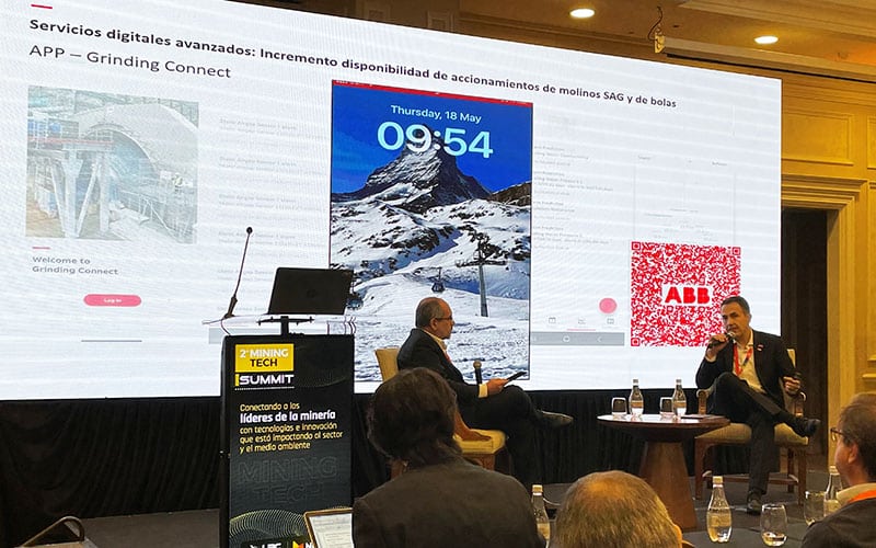 ABB en Chile presentó solución para mantenimiento predictivo de accionamiento de grandes molinos
