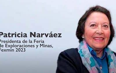 Patricia Narváez, presidenta de la Feria de Exploraciones y Minas Fexmin 2023