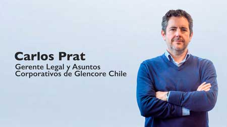 Carlos Prat, Gerente Legal y Asuntos Corporativos de Glencore Chile