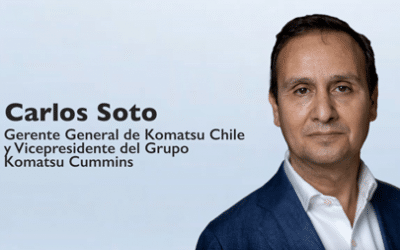 Carlos Soto, Gerente General de Komatsu Chile y Vicepresidente del Grupo Komatsu Cummins