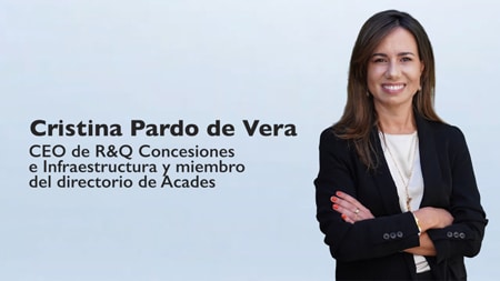 Cristina Pardo de Vera, CEO de R&Q Concesiones e Infraestructura y directora de Acades