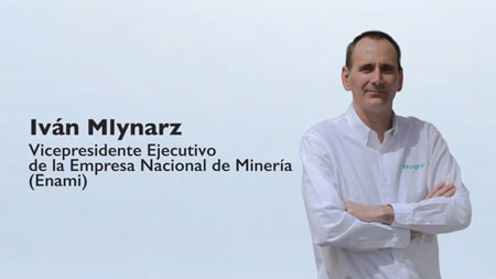 Iván Mlynarz, Vicepresidente Ejecutivo de la Empresa Nacional de Minería (Enami)