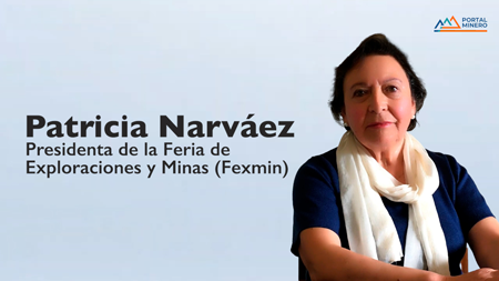 Patricia Narváez, presidenta de la Feria de Exploraciones y Minas (Fexmin)