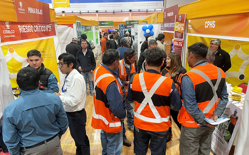 Más de 2 mil personas participaron en nueva versión de la Feria de Seguridad de Chuquicamata