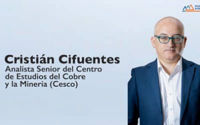 Cristián Cifuentes, Analista Senior del Centro de Estudios del Cobre y la Minería (Cesco)