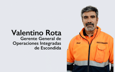 Valentino Rota, Gerente General de Operaciones Integradas de Escondida