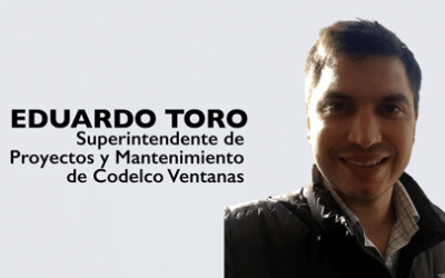 Eduardo Toro, Superintendente de Proyectos y Mantenimiento de Codelco Ventanas