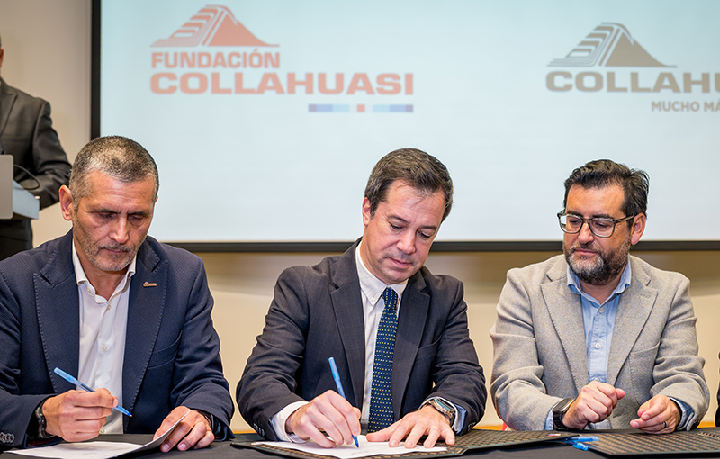 Collahuasi e Inacap impulsan programa de especialización para estudiantes de especialidades mineras en Tarapacá