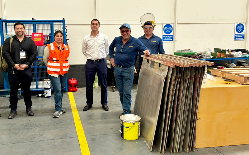 Enami prueba tecnología para recuperar cátodos utilizados en la producción de cobre en Planta Matta