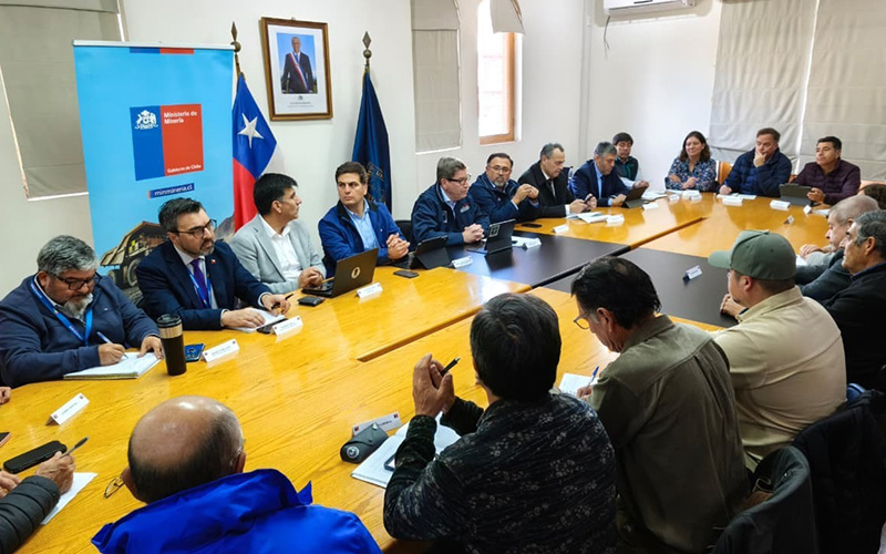 Plan "Minería en Marcha" coordina apoyo técnico y financiero para la recuperación de faenas mineras