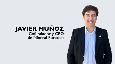Javier Muñoz, cofundador y CEO de Mineral Forecast