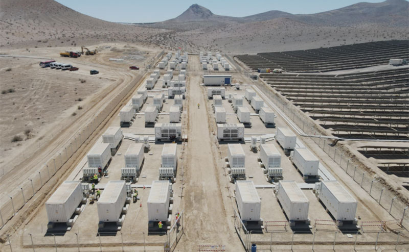 BESS Los Loros realiza pruebas en terreno para verificar operación Grid Forming