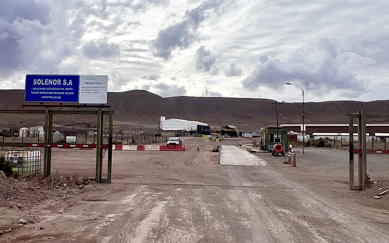 Solenor comienza a operar nueva planta de residuos mineros