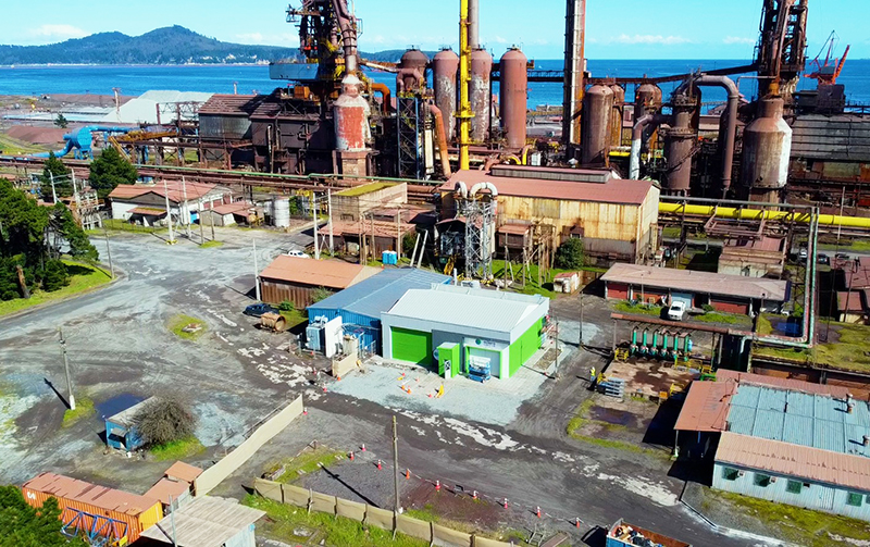 CAP y Aclara inauguran en Huachipato planta demostrativa para desarrollar tecnología en metales y aleaciones de tierras raras