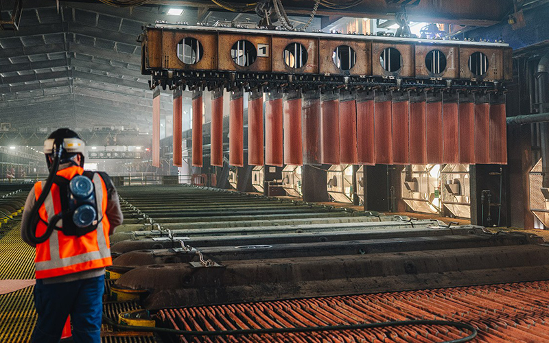 BHP y Amazon impulsan piloto para trazabilidad de emisiones en el mercado del cobre