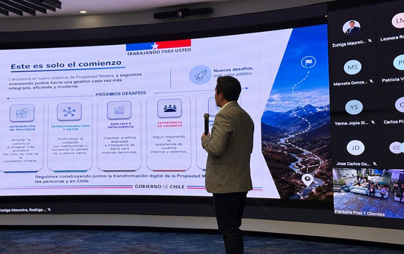Sernageomin moderniza la gestión de las concesiones mineras con nueva plataforma digital