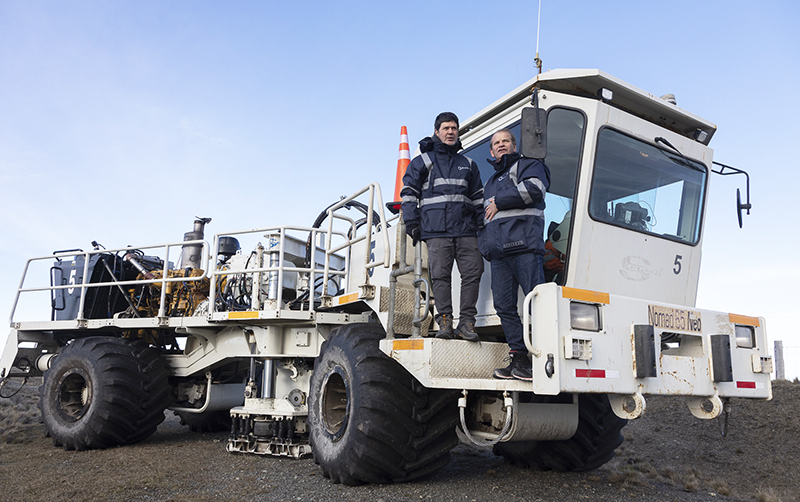 Presidente y gerente general de Enap recorren operaciones en Tierra del Fuego