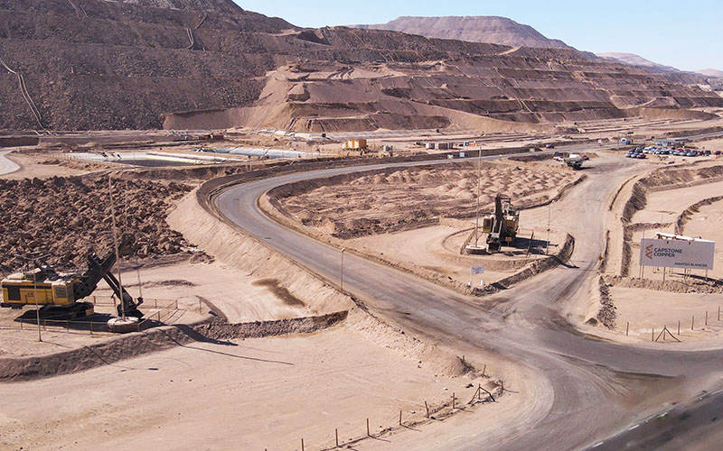 Capstone Copper Mantos Blancos ingresa a tramitación ambiental proyecto para ampliar su vida útil hasta 2041