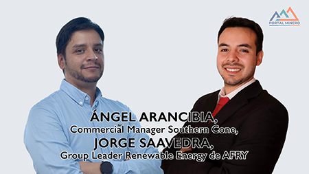 Ángel Arancibia y Jorge Saavedra, ejecutivos de AFRY