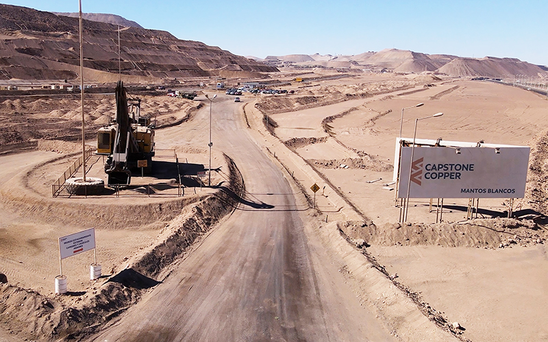 Capstone Copper concluye negociación colectiva con sindicatos en Mantos Blancos