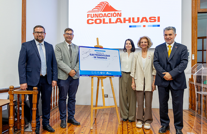 Collahuasi impulsa proyecto que incorporará taxis eléctricos al transporte público de Tarapacá
