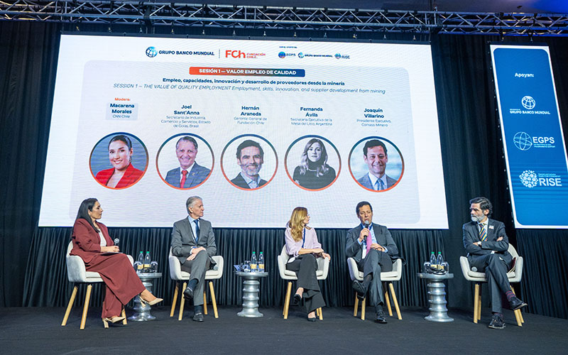 Fundación Chile y Grupo Banco Mundial promueven diálogo regional sobre potencial minero en Latinoamérica