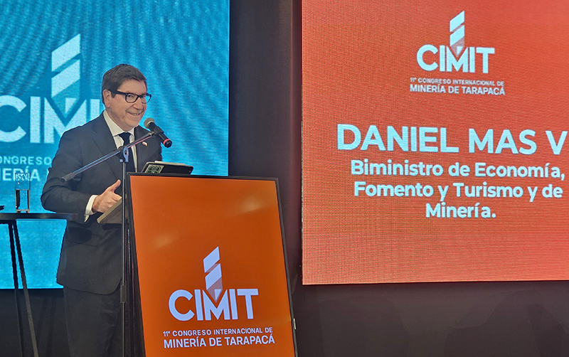 Biministro Daniel Mas en CIMIT 2026: agilización de permisos apunta a reactivar inversión minera