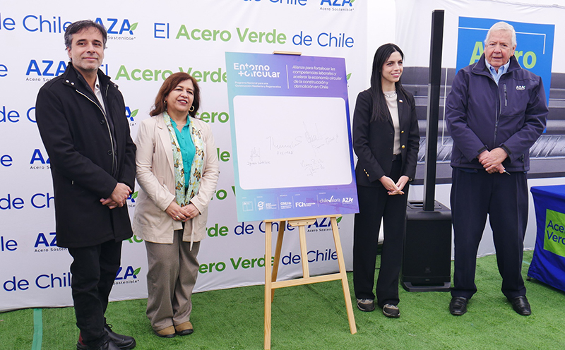 Alianza impulsará nuevos empleos y competencias para acelerar la economía circular en Chile