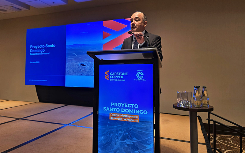 Capstone Copper presenta el proyecto Santo Domingo a proveedores de Atacama