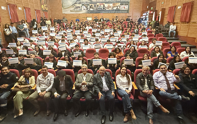 84 Estudiantes de Chañaral culminaron formación técnica junto a Capstone Copper Mantoverde