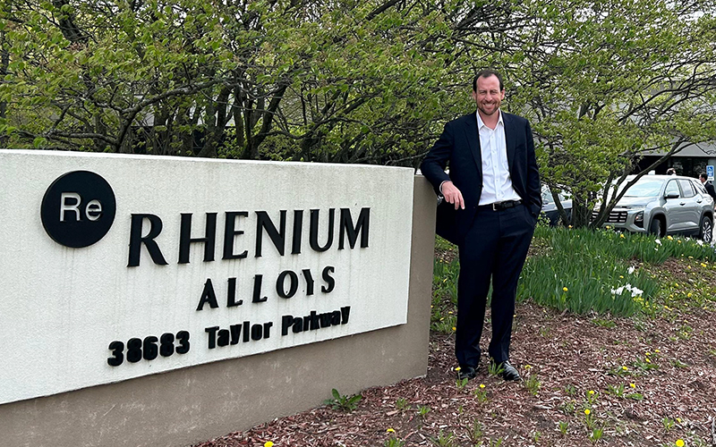 Molymet completa proceso de adquisición en Estados Unidos e integra a Rhenium Alloys al grupo