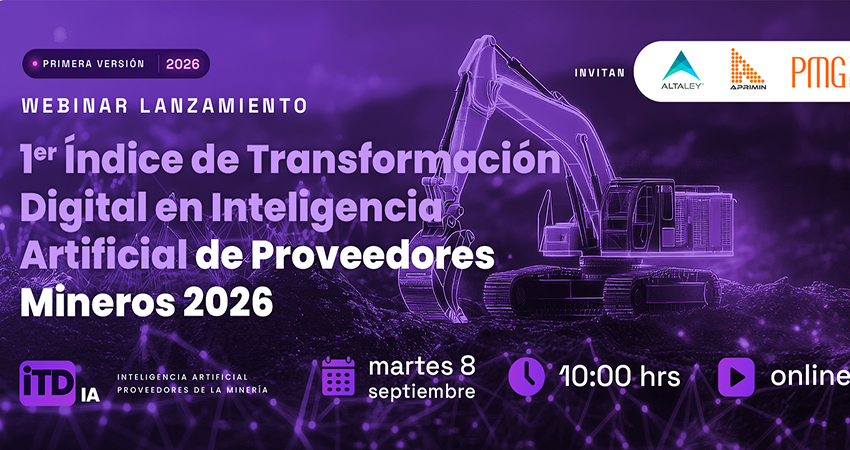 Alta Ley da a conocer los resultados del 1er Índice de Transformación Digital en Inteligencia Artificial de Proveedores Mineros