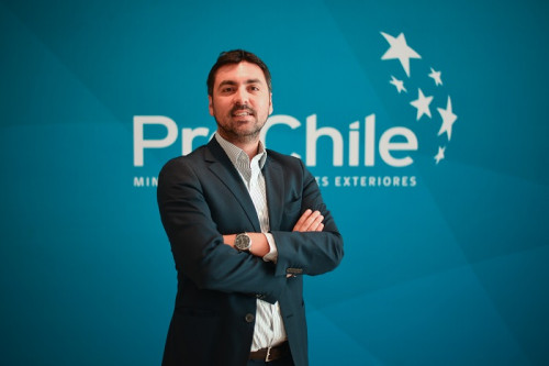 Rodrigo Valenzuela, jefe (S) del Subdepartamento de Servicios e Industrias 4.0 de ProChile