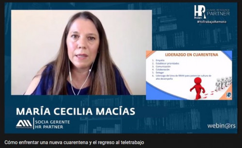 La Asociación de Industriales de Iquique y el Tamarugal, junto a HR Partner, realizaron el webinar: «Cómo enfrentar una nueva cuarentena y el regreso al teletrabajo»