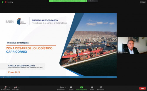 Exitoso lanzamiento del proyecto Zona de Desarrollo Logístico Capricornio de Empresa Portuaria Antofagasta