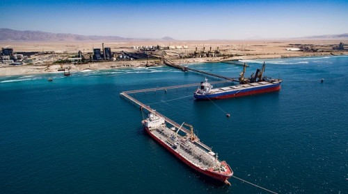 Complejo Portuario Mejillones completa transferencias de carga por 7,2 millones de toneladas en 2020