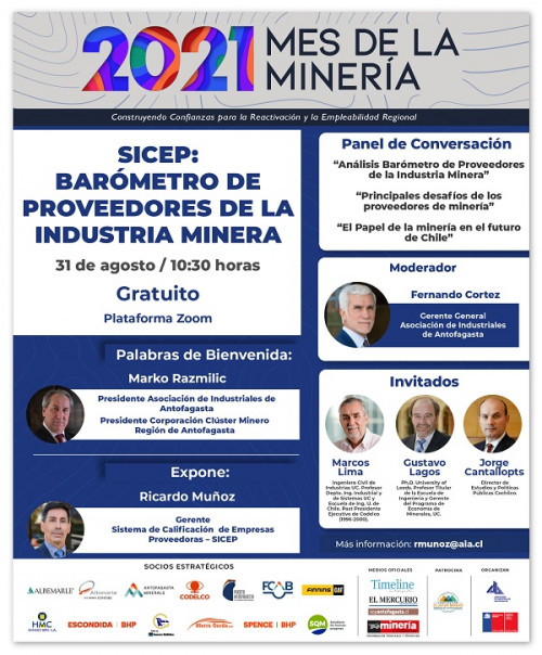 AIA finaliza Mes de la Minería con la presentación del Primer Barómetro de Proveedores de la Industria Minera