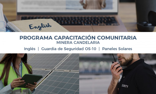 270 vecinos y vecinas de la provincia de Copiapó participarán en Programa de Capacitación Comunitaria de Minera Candelaria
