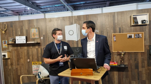 De Lastarria a Expomin: Option, la startup «Talent as a Service” traslada su oficina y mirada startup al corazón de la feria minera